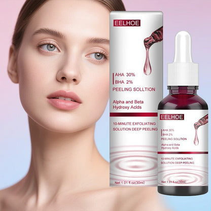 AHA 30%+BHA 2% Exfoliating Face Salicylic Acid Serum Shrink Pores Moisturizing Nourish Smooth Essence Oil Control Skin Care