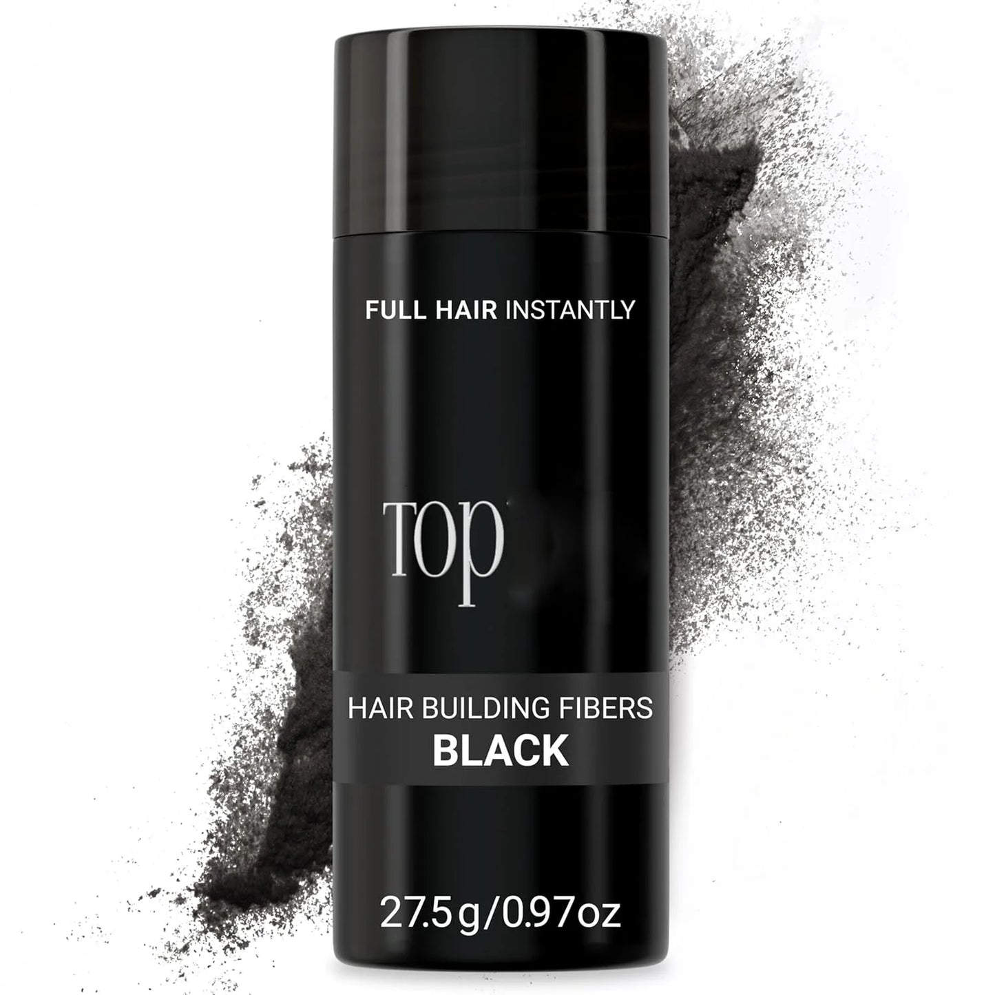 27.5g Hair Building Fibers, Fill In Fine or Thinning Hair Instantly Thicker, Fuller Looking Hair 9 Shades,4 size options