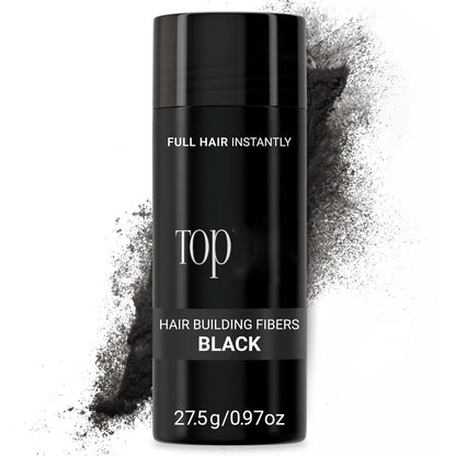 27.5g Hair Building Fibers, Fill In Fine or Thinning Hair Instantly Thicker, Fuller Looking Hair 9 Shades,4 size options