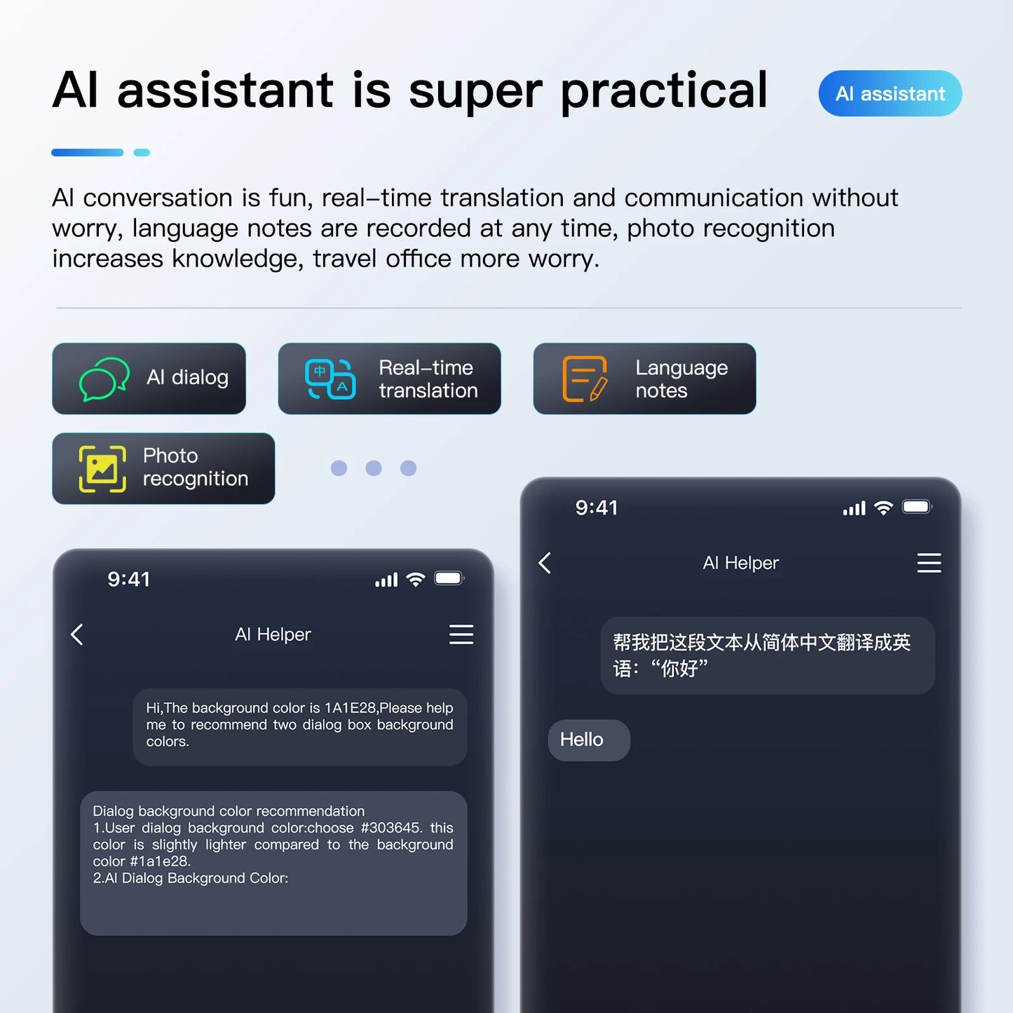 LIGE AI Smart Glasses 200W HD Camera Video Record Bluetooth Call 260mAh Battery Voice Control Sunglasses Color-changing Lenses