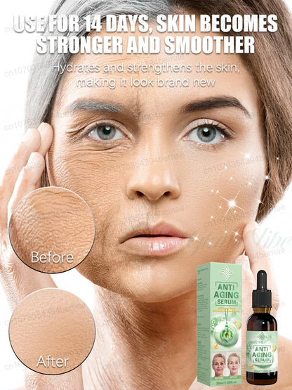 Wrinkles disappear,20 years younger