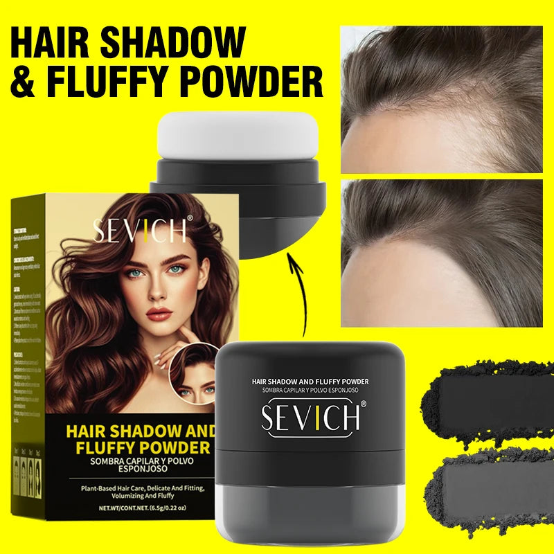 SEVICH Hairline Powder Hair Fluffy Powder Waterproof Hair Concealeroil Control Instant Increase Hair Volume Hair Styling Powder