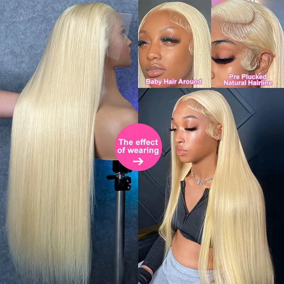 30 Inch 13x4 Lace Front Wig Human Hair Bone Straight Brown Colored Burgundy hd Transparent Lace Frontal Wigs Clearance Sale