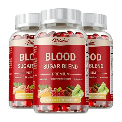 Blood Sugar Blend - Promote Balanced Sugar Levels, Metabolic Health, Improves Hypoglycemia, Increases Energy