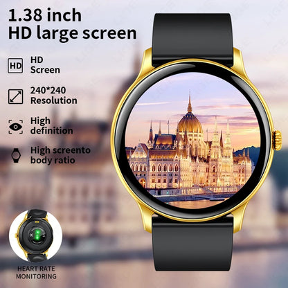 LIGE 2025 Bluetooth Call Full Touch HD Thin Screen Smart Watch Women IP68 Waterproof Watch Sport Fitness Tracker Smartwatch Men
