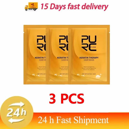 Magical Keratin Hair Mask Professional Fast Repairing Damaged Frizzy Hairs Soft Smooth Shiny Permanent Straightening Hair Care