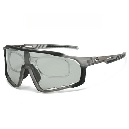 YIMARUILI Fashion Polarized Cycling Sunglasses Men and Women Big Size Sports Windproof Optical Prescription Glasses Frame 1805