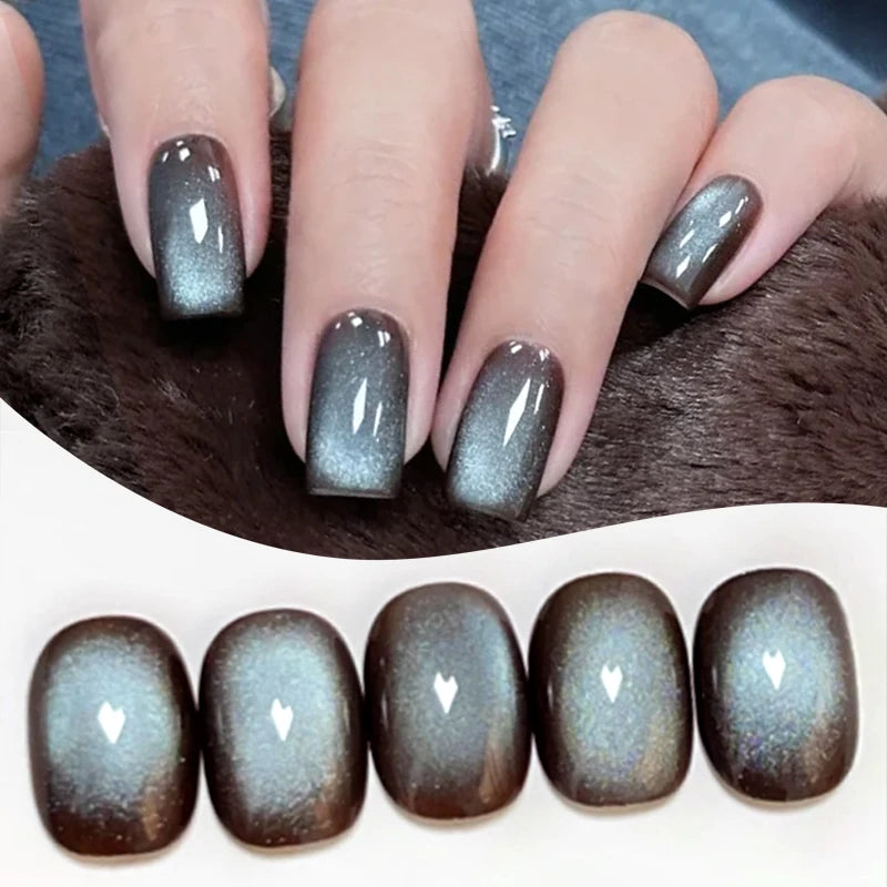 BORN PRETTY 10ml HEMA TPO FREE Mint Chocolate Cat Magnetic Gel Nail Polish Sumer Colored Ultra Shine Soak Off UV Gel Nail Art