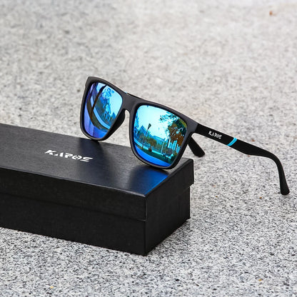 KAROS Polarized Sunglasses Driving Outdoor Travel Ultralight UV400 Eyewear Men Women Sports Fishing Mirror Sun Glassses YZ2015WB