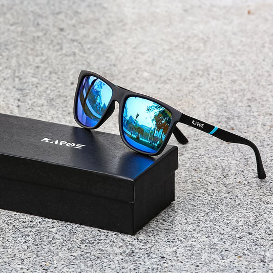 KAROS Polarized Sunglasses Driving Outdoor Travel Ultralight UV400 Eyewear Men Women Sports Fishing Mirror Sun Glassses YZ2015WB