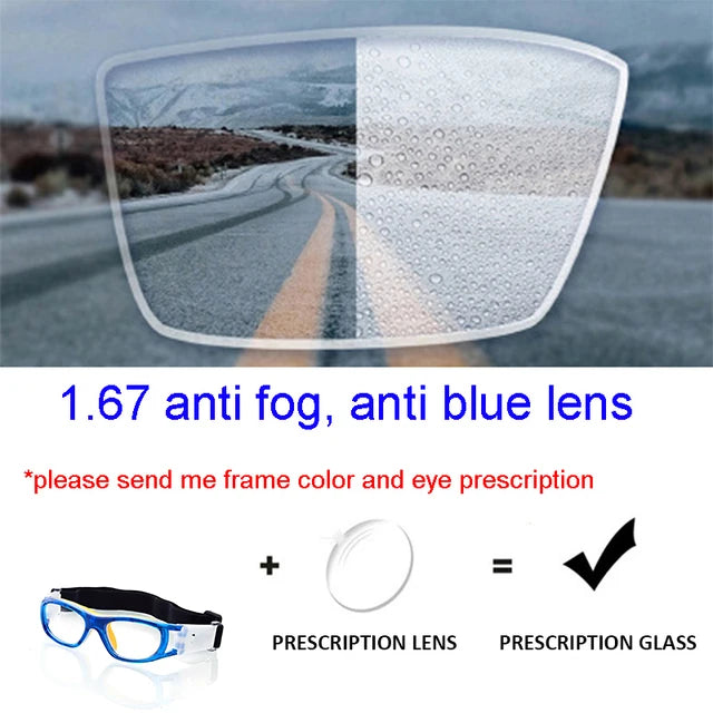 Kids Basketball Google Protection Can Put Prescription Lens Suit For Football  Sports Glasses Frame