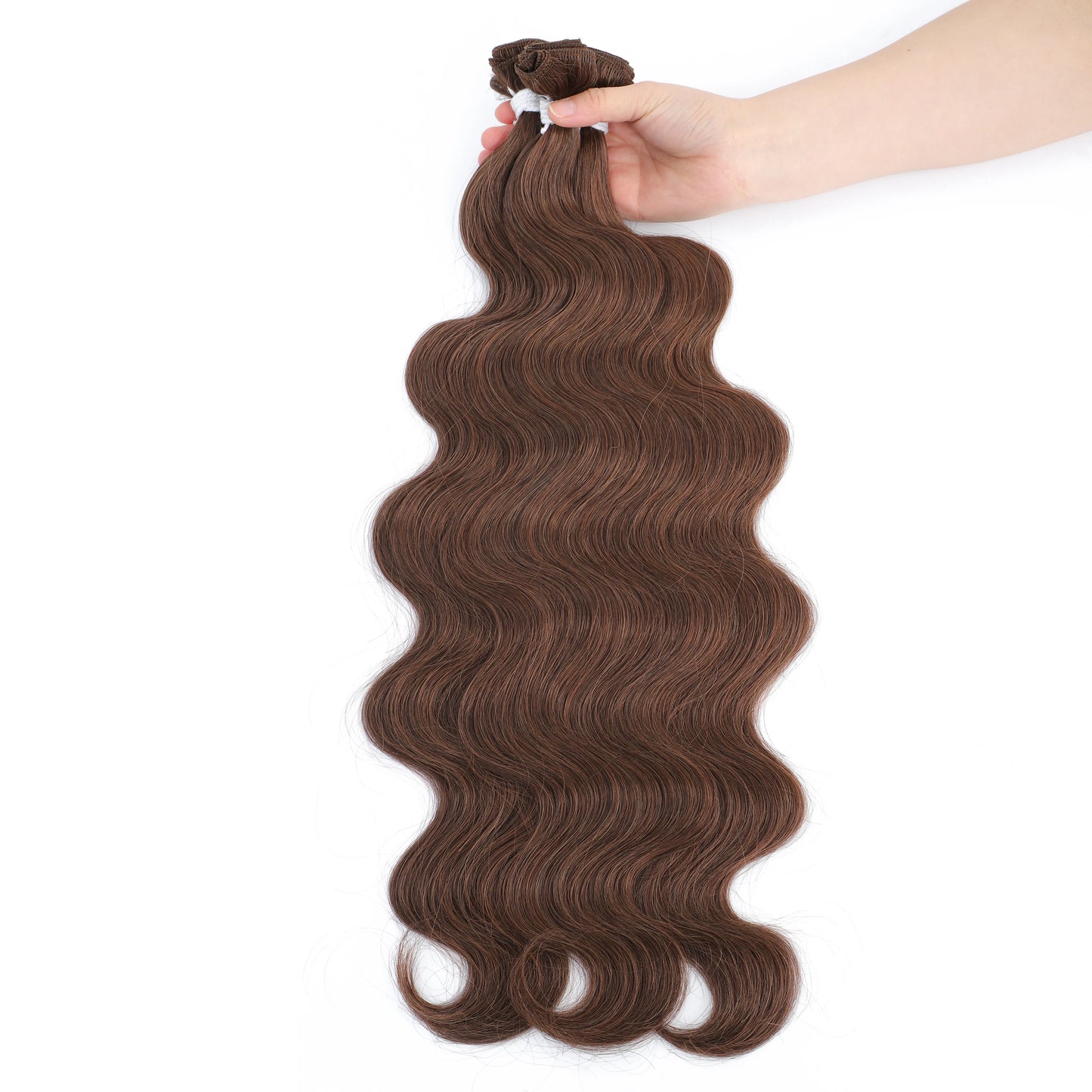 Gladys Body Wave Hair Bundles 26 Inch Soft Long Synthetic Body Wave Hair Weave White Grey  613 Blonde 100g Hair Extensions