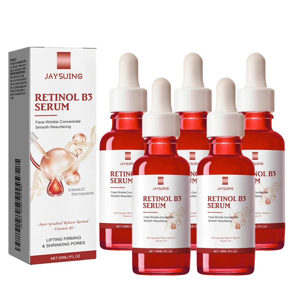 Retinol B3 Face Essence Deep Moisturizing Nourish Younger Fade Fine Line Lifting Firming Repair Smooth Tighten Serum Skin Care