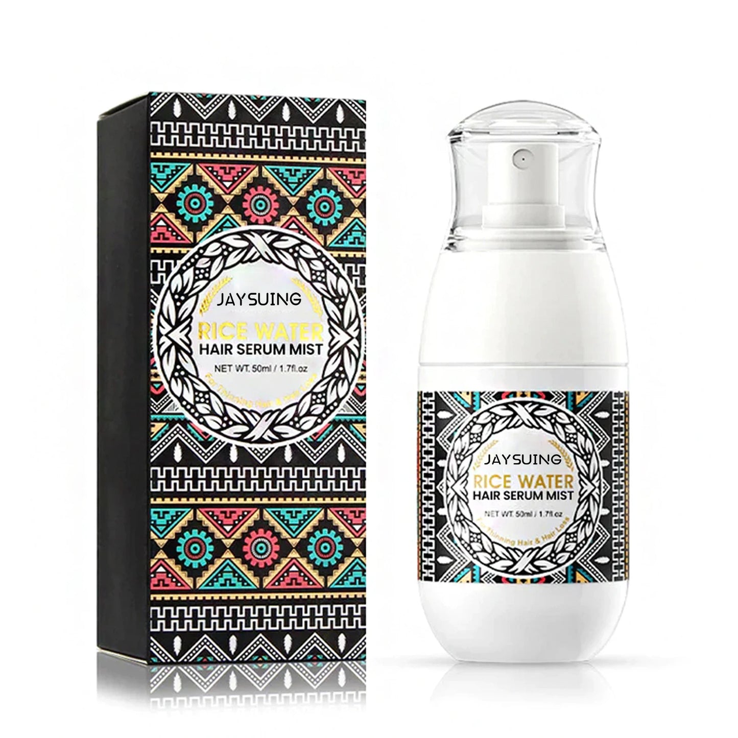 Fast Hair Growth Spray Fermented Rice Water Serum Prevent Thinning Dry Frizzy Repair Refreshing Anti Hair Loss Treatment Product