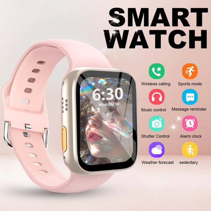 2.01" Large Screen Smart Watch (Unisex) – Calls, Alerts, Fitness, Camera Control, Music, Weather & More Modes. Ultra Value, A Mu