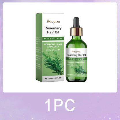 Rosemary Hair Oil for Hair Growth Growing Thicken Scalp Treatment Nourishing Volumizing Anti-Breakage Hair Strengthening Serum