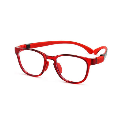 54905 Children Silicone Anti-Blue Light Glasses Flexible Removable Sport Eyeglasses Frame Girls Boys Mobile Phone Glasses