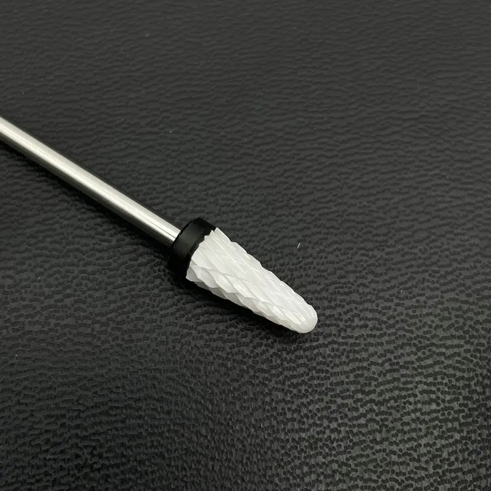 1pcs Ceramic Nail Drill Bits Rotary Cutter Clean Apparatus for Manicure Nail Milling Machine Accessories Remove Nail Gel Tools