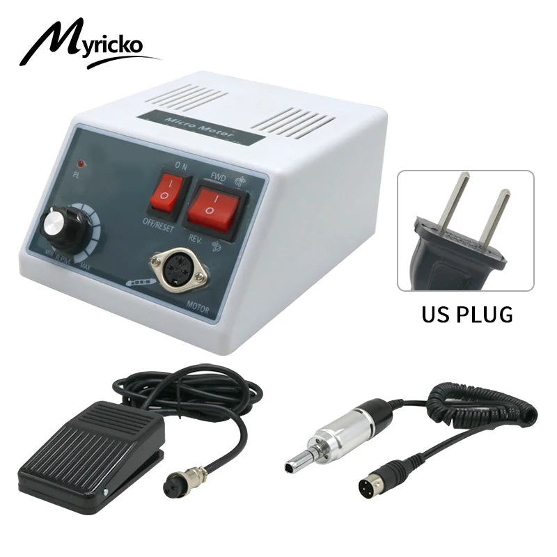 Dental Hand Grinder Lab MARATHON N3 Micromotor Polishing E-TYPE 35000 RPM Dental Lab Equipment Dentist Nail Drills Machine Tools
