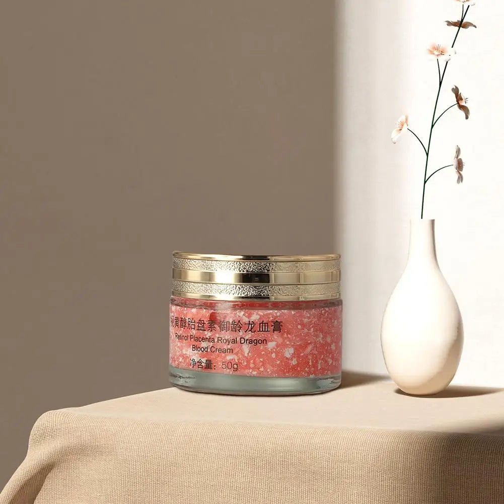 50g Dragon Blood Retinol Face Cream Firming Moisturizer with Placenta Extract Face Serum Smoothing Skin Care Rejuvenation