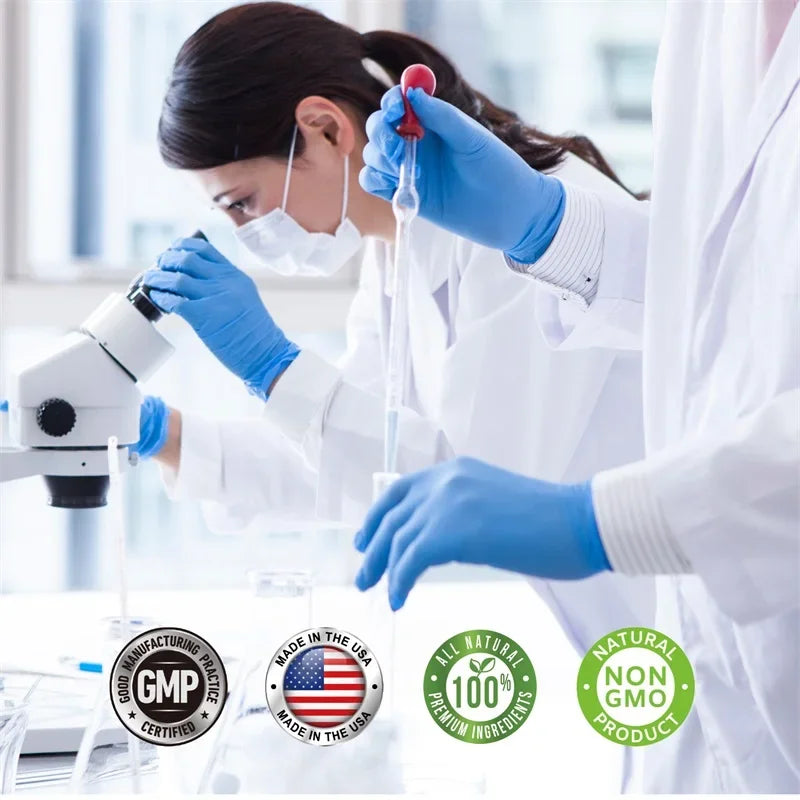 Hair Vitamins - Nourishes The Scalp, Antioxidant Protection, Promotes Natural Hair Growth and Immune Health, Non-GMO