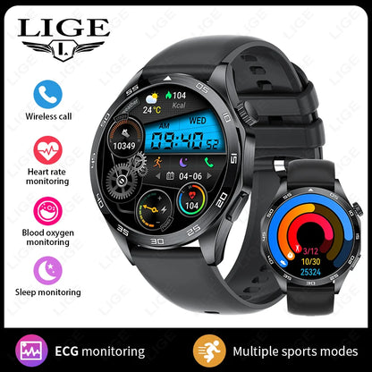 2025 Smart Watch Men Watch 4 Pro+ 1.50 Inch HD Screen Bluetooth Call ECG Heart Rate Health Monitoring Smartwatch For Android IOS