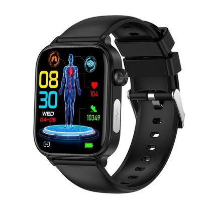 Smartwatch ECG+PPG Health Smart Watch Man Woman Blood Glucose Lipid Uric Acid Fitness BT Call For Xiaomi Huawei Iphone VS GT 5