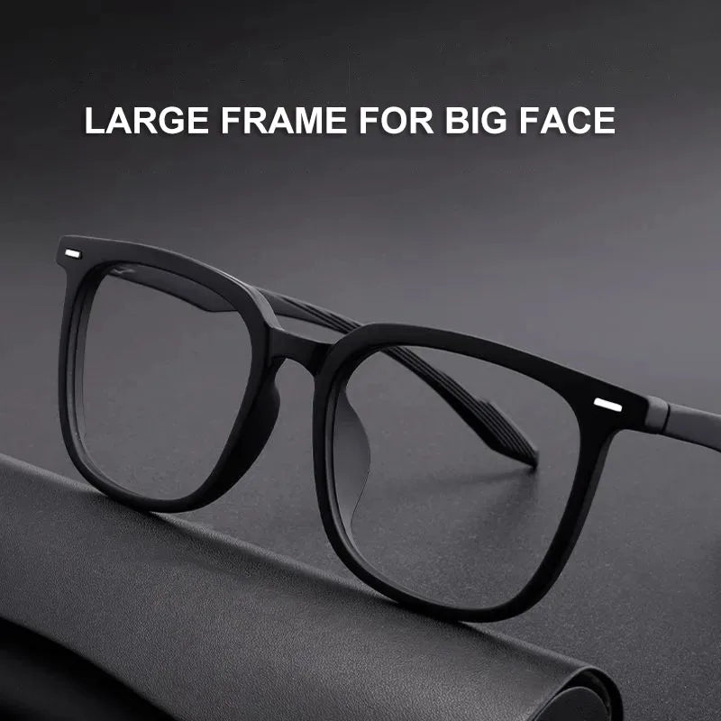 UVLAIK TR90 Large Square Glasses Frame Women Men Fashion Oversized Myopia Eyewear Optical Prescription Eyeglasses Frame