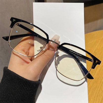 FIRADA Fashionable Comfortable Men Glasses 2025 Retro Ultra Light Business Eyeglasses Optical Prescription Eyewear Frame 16178-C