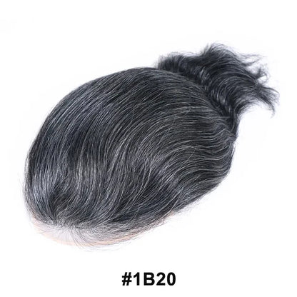 Human Hair Toupee For Men Thin Skin PU 8*10 Straight Hair Mens Wigs T4/613 Blonde Hair Replacement For Men Human Hair System