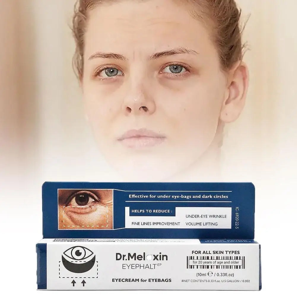 Dr.Melaxin 10ml Retinol Eye Cream Fades Fine Lines Anti Aging Eye Treatment Dark Circles Firming Skin Lifting Tightens Eye Cream