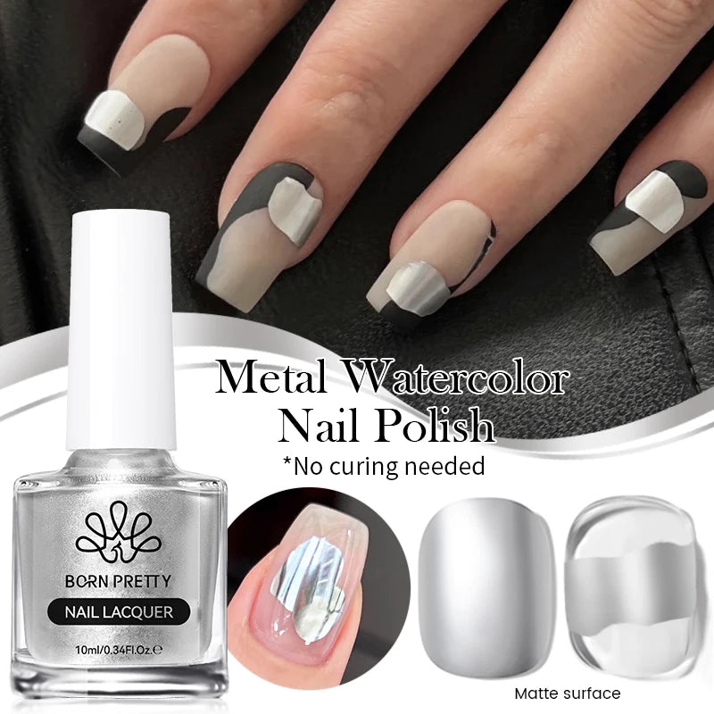 BORN PRETTY 10ml HEMA TPO FREE Mint Chocolate Cat Magnetic Gel Nail Polish Sumer Colored Ultra Shine Soak Off UV Gel Nail Art