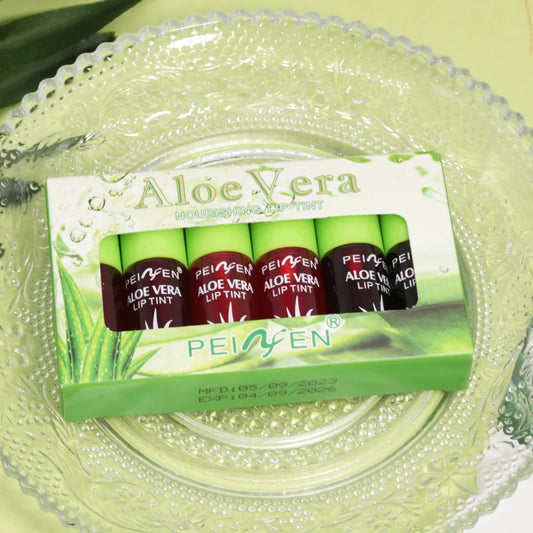 Aloe Vera lipsticks water lip glaze nourishing and moisturizing non-color loss non-stick cup lip gloss lipstick water