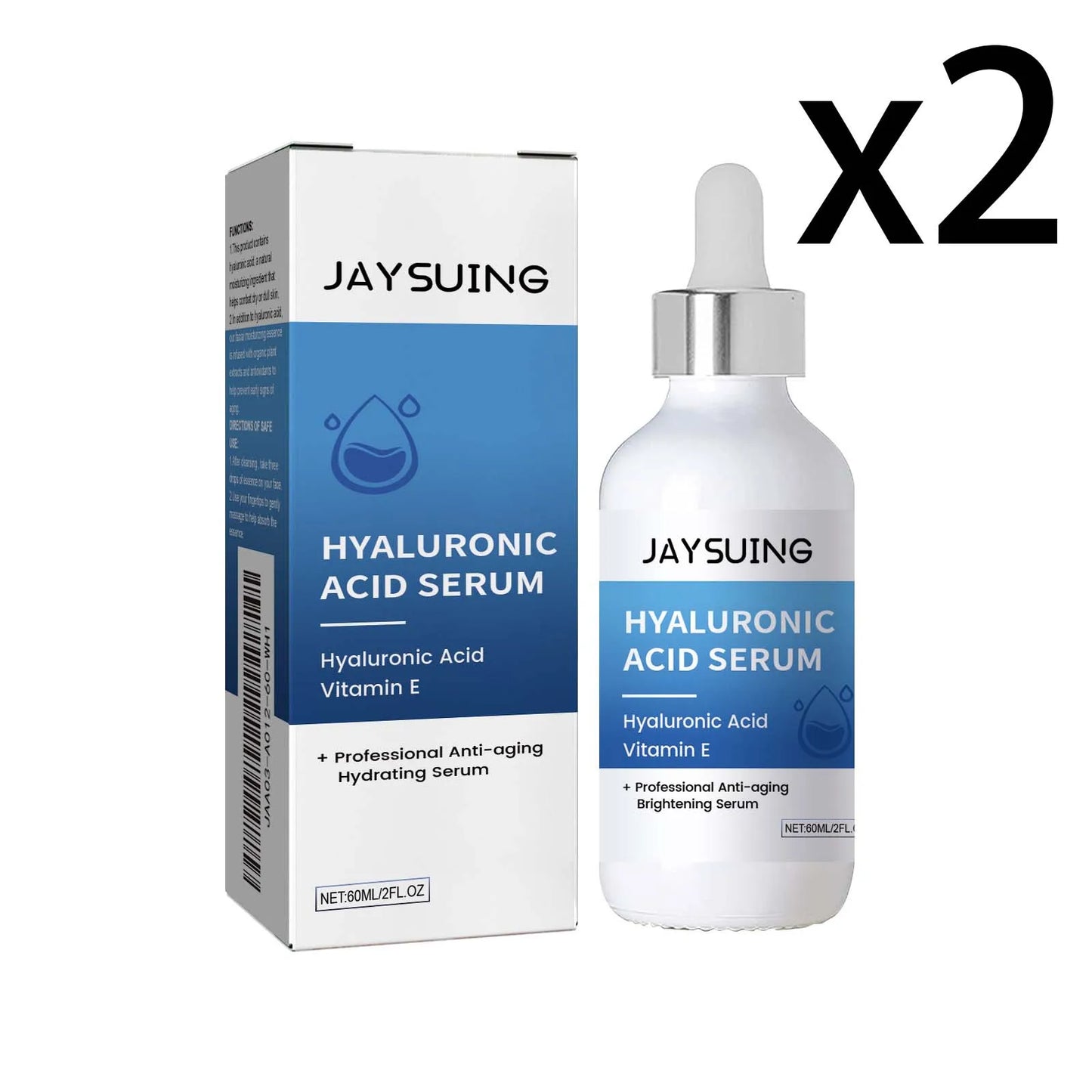 Hyaluronic Acid Essence Deep Hydration Preventing Skin Aging Increase Skin Elasticity Improve Dryness Facial Moisturizing Serum