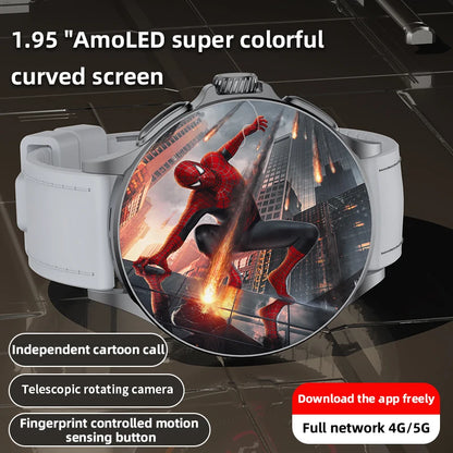 Goldenspike GT200 Smart Watch Smartwatch With 1.95inch Amoled 750*750 HD Screen 1880Mah Large Battery Sim Card Slot GPS WIFI