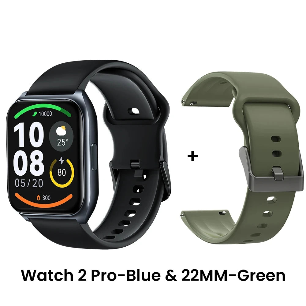 HAYLOU Watch 2 Pro (LS02 Pro) Smartwatch 1.85inch Large Display 100 Workout Modes Smart Watch for Men Heart Rate Monitoring
