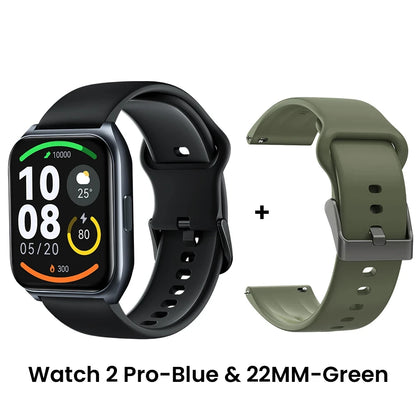 HAYLOU Watch 2 Pro (LS02 Pro) Smartwatch 1.85inch Large Display 100 Workout Modes Smart Watch for Men Heart Rate Monitoring