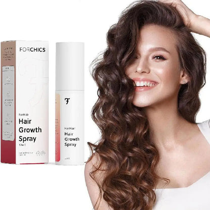 Forchics Anti-Hair Loss Products Hair Growth Natural Essence Spray Repair Damage Frizzy Scalp Hair Root Shiny Essence Hair Care