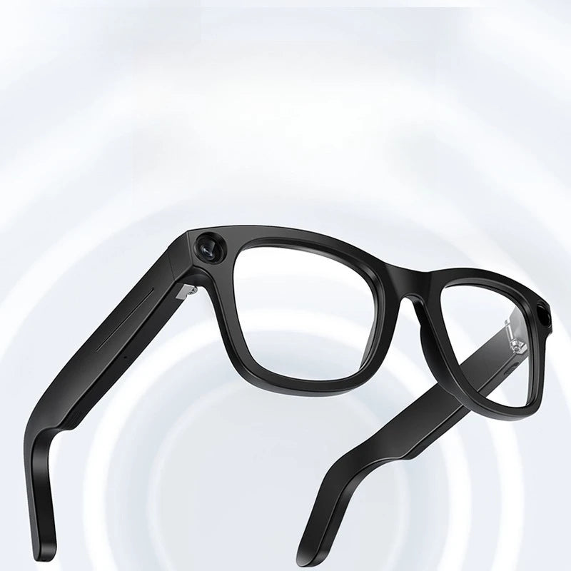 AI Smart Bluetooth Translation Glasses with 8MP HD Camera Anti-Shake Photo and Video Recording Sunglasses