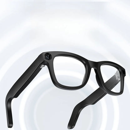 AI Smart Bluetooth Translation Glasses with 8MP HD Camera Anti-Shake Photo and Video Recording Sunglasses