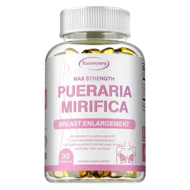 Pueraria Mirifica Capsules 5000mg - Breast Enlargement, Female Estrogen Balance