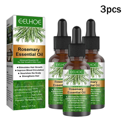 1/3/5PCS Rosemary Essential Oil for Hair Growth Nourishing Scalp Repair Damaged Hair Strengthening Oil Dry Hair Serum Hair Care
