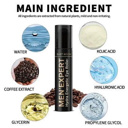 Men's Retinol Eye Cream Eye Bag Firming Lifting Cream Lightening Dark Circles Skin Instant Eye Repair Serum Stick Remover Gel