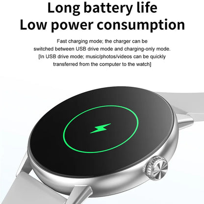 New 3D Surround Vision Smart Watch Built-in App 4GB large Memory Built-in photo album TWS Headphone IP68 Waterproof Smart Watch