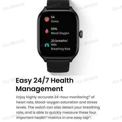 For Android IOS New Smart Watch Bluetooth Call Fitness Tracker Heart Rate Monitor Alarm Clock Outdoor Sports Monitoring Watches