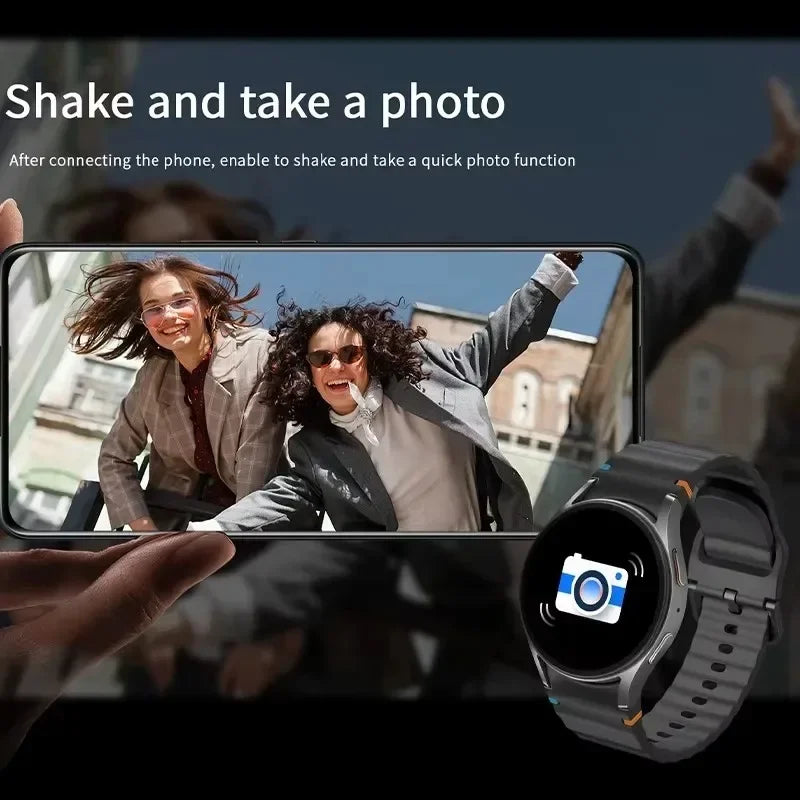 New Original Watch 7 Mini Smart Watch Men Women GPS Sports Track AMOLED HD Screen BT Call healthy motion Smartwatch For Android