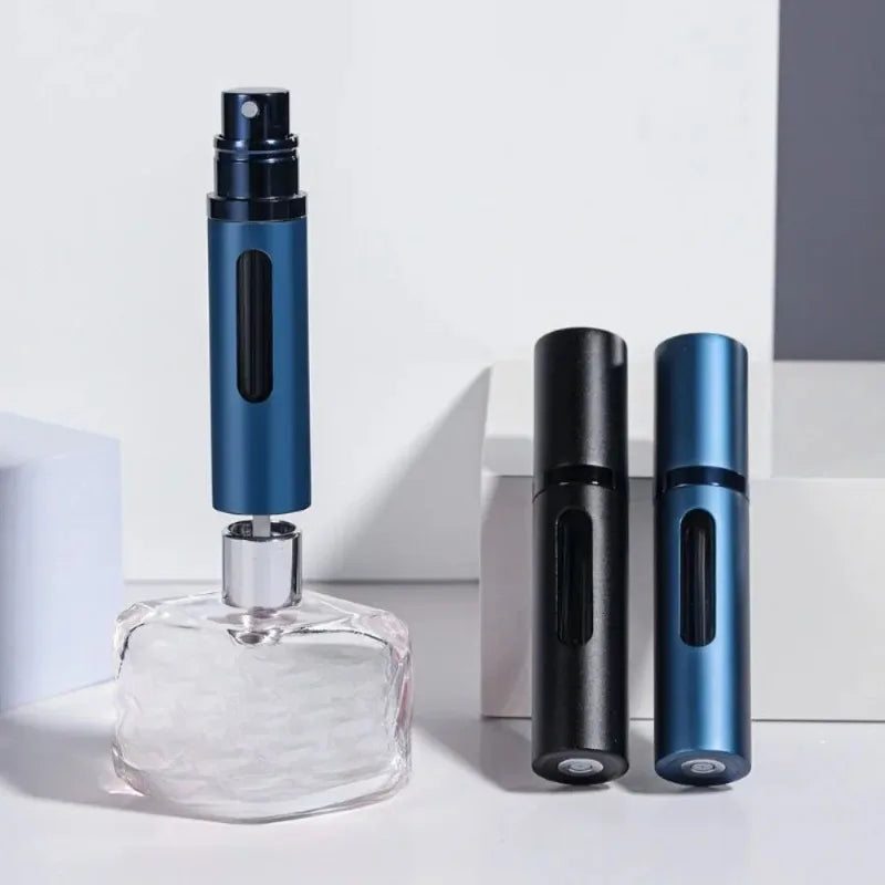 5ml Perfume Refill Bottle Portable Mini Refillable Spray Jar Scent Pump Empty Cosmetic Containers Atomizer for Travel Tool Hot