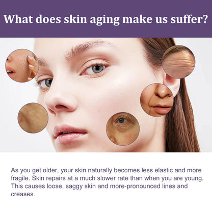 Jaysuing Collagen Firming Essence Fade Fine Lines Fold Nose Resist Wrinkles Serum Brighten Skin Moisturize Lips Face Skin Care