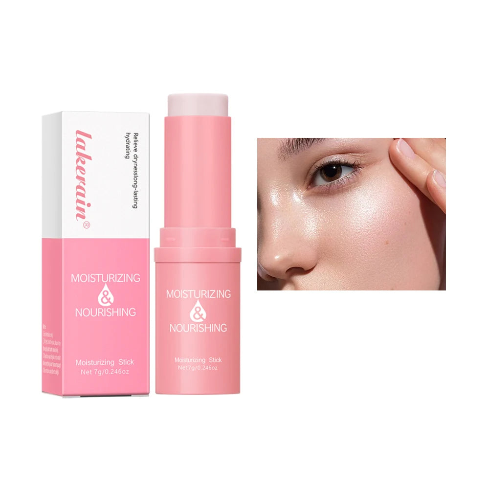 Korean Bounce Multi Balm Collagen Pink Stick Deep Moisturizing Multi Cream Hydrating Gel Primer Preps Skin For Makeup Skin Care