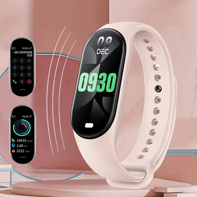 New M8 Band Smart Watch Men Women Smartwatch Heart Rate Sports Fitness Tracking Bracelet Smartband Men Watches For Android IOS